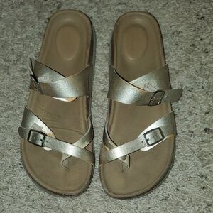 Madden Girl Rose Gold Sandals